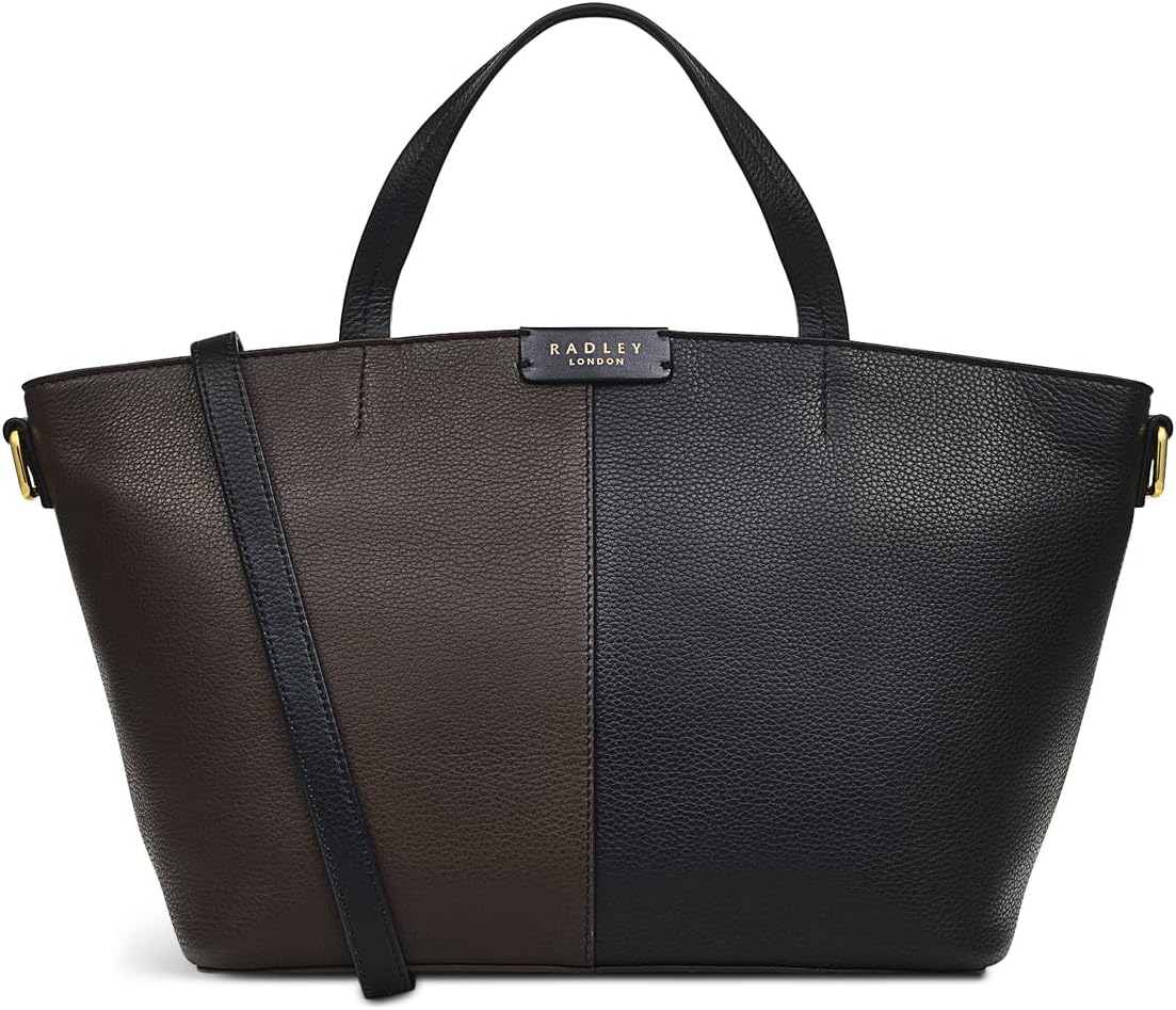 RADLEY London Dove Road Colourblock Medium Zipper Satchel Bag for Women - Leather Crossbody Bag, Ideal Medium Purse · v5