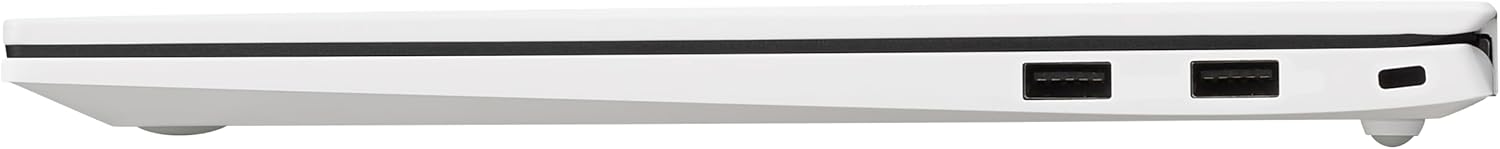 Ordinateur portable léger 14 pouces LG Gram, édition Intel Evo : processeur Intel Core Ultra 5, Windows 11 Home, 8 Go de RAM, 512 Go de SSD, blanc