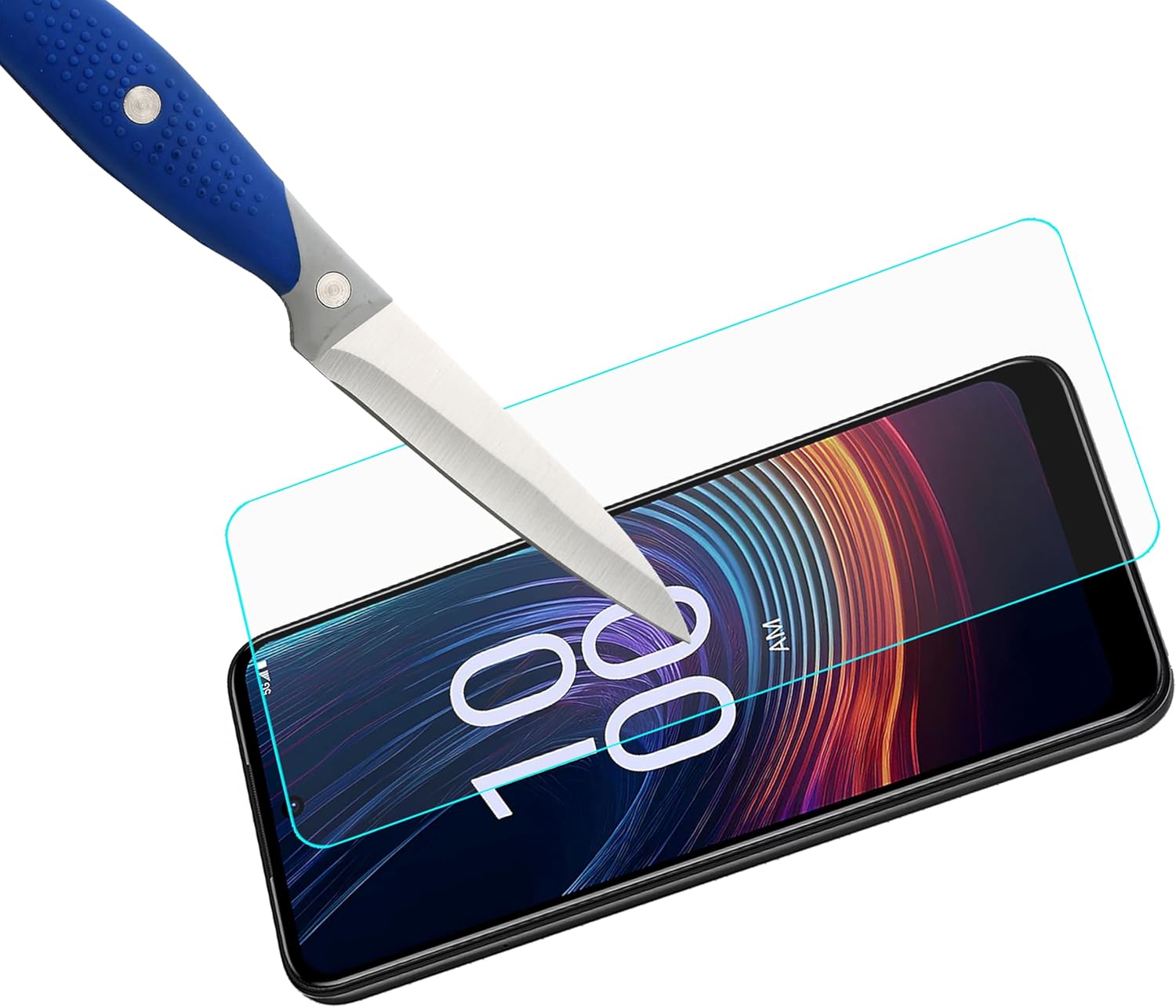 Ochraniacz ekranu Mr.Shield kompatybilny z Boost Mobile Celero 5G Plus (2024) /Boost Celero 5G (2024) [Szkło hartowane] [3-PACK] [Szkło japońskie o twardości 9H]