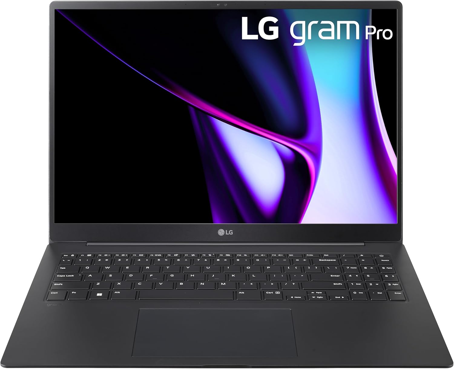 Máy tính xách tay mỏng và nhẹ LG gram Pro 16 inch OLED, Phiên bản Intel Evo - Bộ xử lý Intel Core Ultra 7, Windows 11 Home, RAM 32 GB, SSD 2 TB, Màu đen