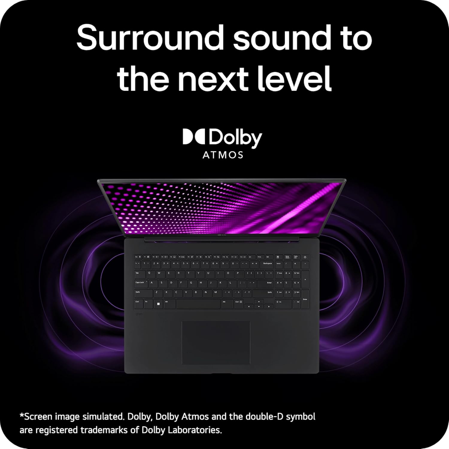 Laptop OLED sottile e leggero LG gram Pro da 16 pollici, Intel Evo Edition - Processore Intel Core Ultra 7, Windows 11 Home, 32 GB di RAM, SSD da 2 TB, nero