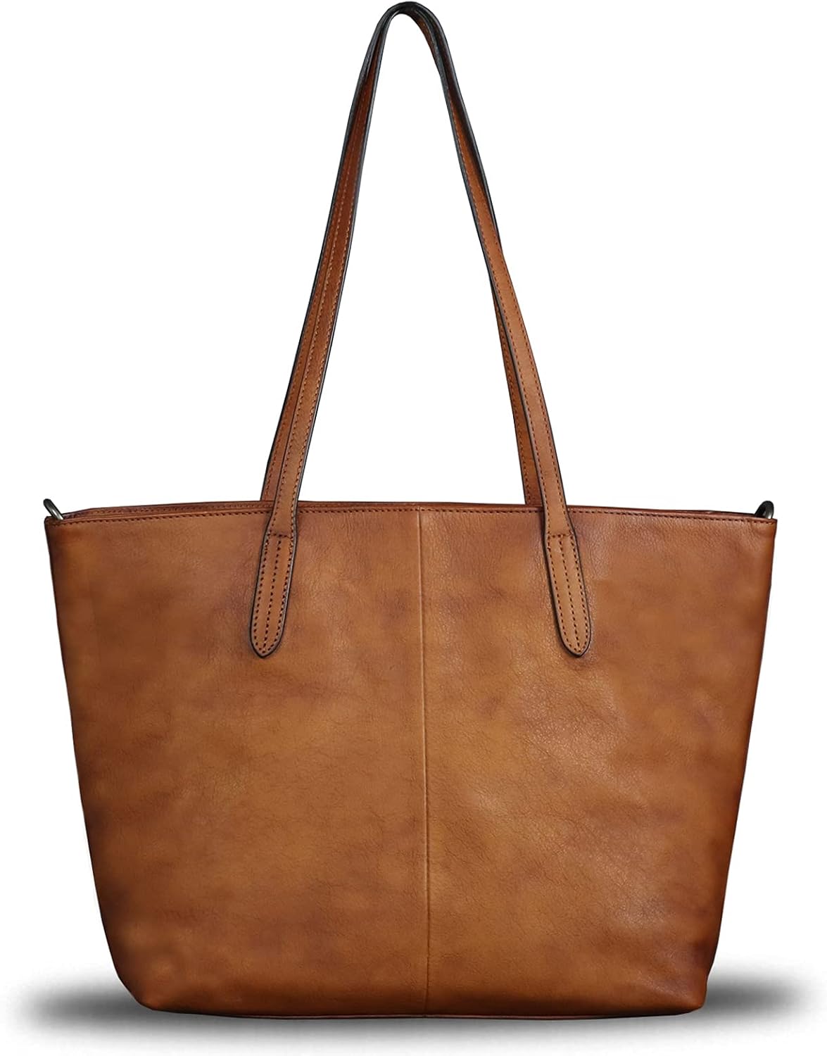 Genuine Leather Handbag Bag for Women Vintage Real Leather Shoulder Bag Purse Handmade Tote Bag Crossbody Bags · v2
