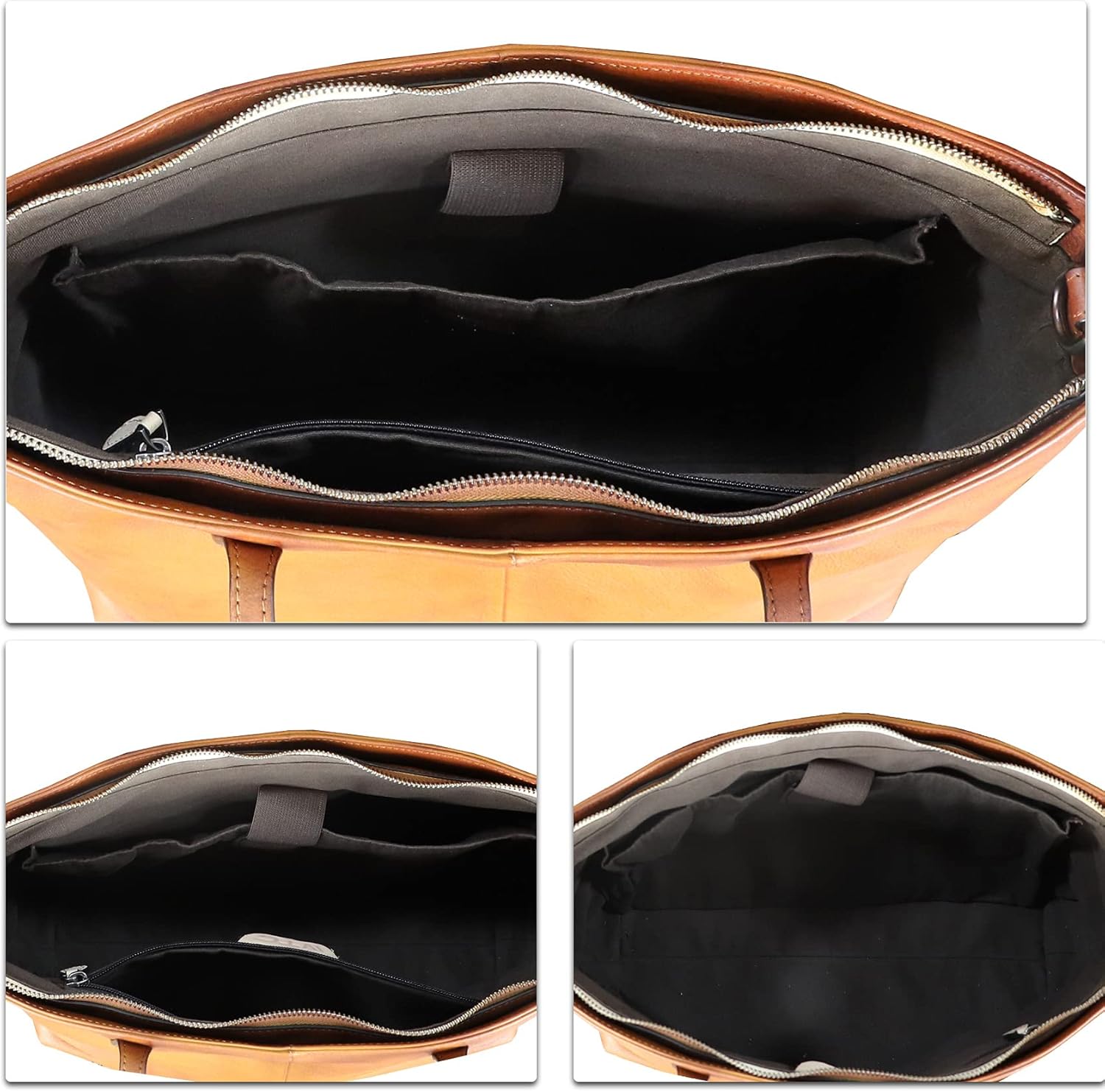 Genuine Leather Handbag Bag for Women Vintage Real Leather Shoulder Bag Purse Handmade Tote Bag Crossbody Bags · v2