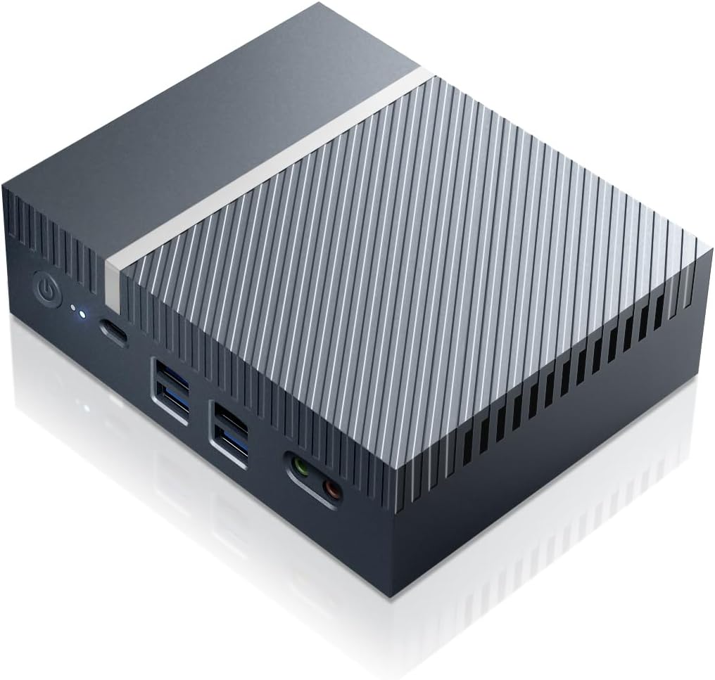 Mini PC i9 13900H 13th Gen 14Cores 20Threads 5.4GHz Max 32GB DDR5 RAM 1TB PCIE 4.0 SSD Windows 11 Pro Desktop Computer with Thunderbolt 4/Quad Display/2x 2.5G LAN/WiFi 6/BT 5.0/Auto Power On · v6