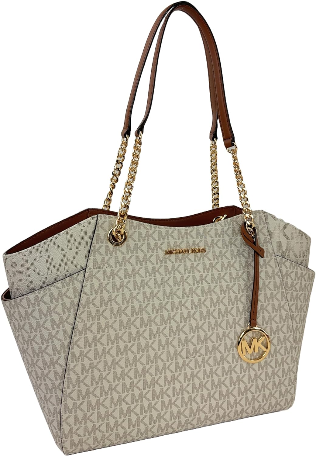 Michael Kors Jet Set Travel (Vanilla, Large) · v2