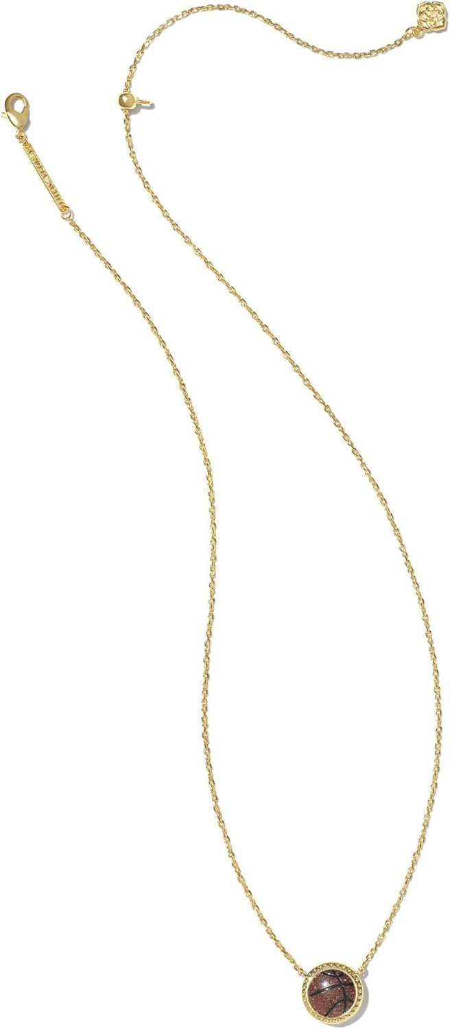 Kendra Scott Basketball Short Pendant Necklace, Fashion Jewelry for Women