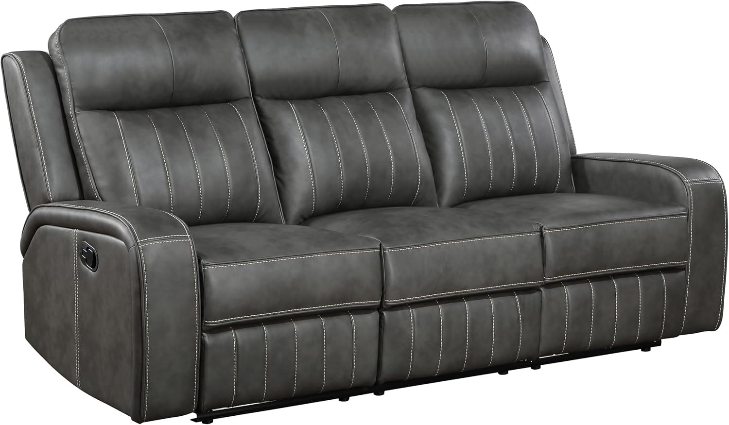 Coaster Home Furnishings Raelynn Upholstered Motion Reclining Sofa Grey · v2