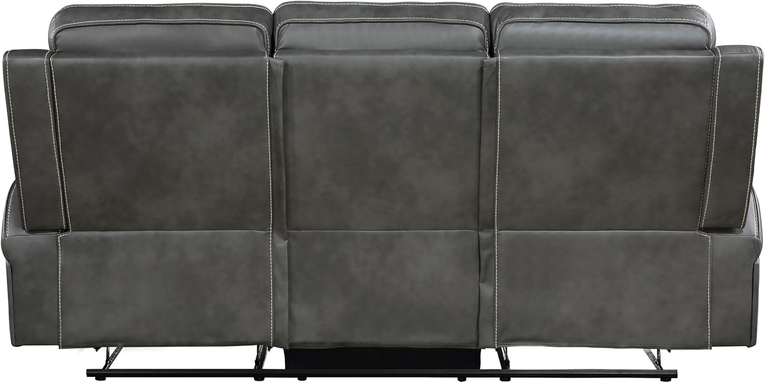 Coaster Home Furnishings Raelynn Upholstered Motion Reclining Sofa Grey · v2