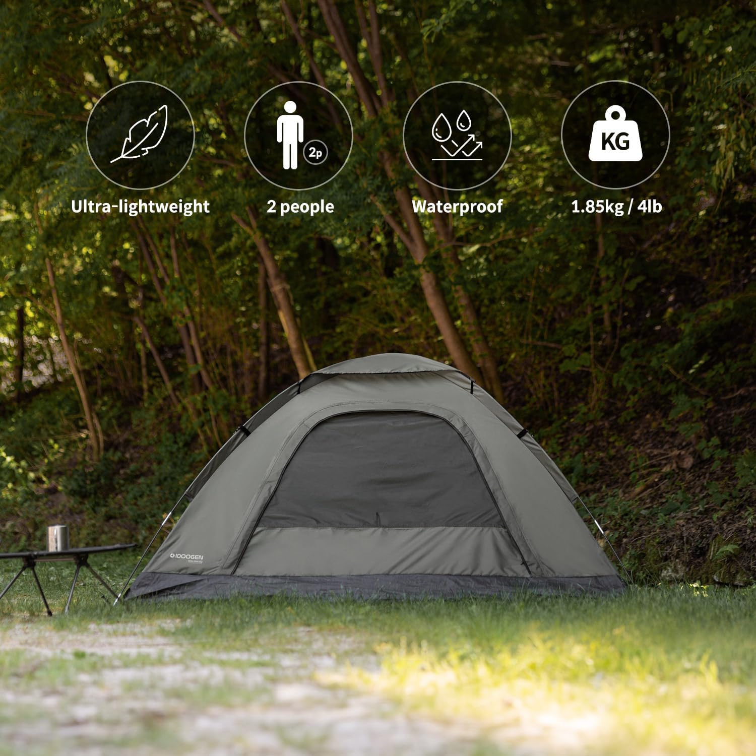 Tents for Camping 2/4/6 Person Camping Dome Tent, Easy to Set Up, Lightweight Camping Tent, Portable Camping Tent for Outdoor and Backpacking · v7
