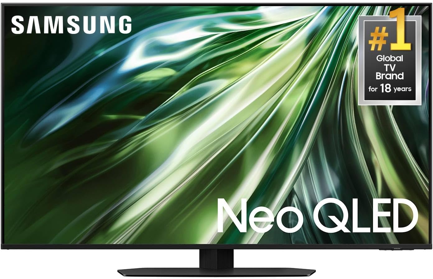 Téléviseur intelligent Samsung Neo Quantum HDR 50 pouces Class QLED 4K QN90D avec Dolby Atmos, Object Tracking Sound Lite, Motion Xcelerator, Real Depth Enhancer Pro, Alexa intégrée (QN50QN90D, modèle 2024)