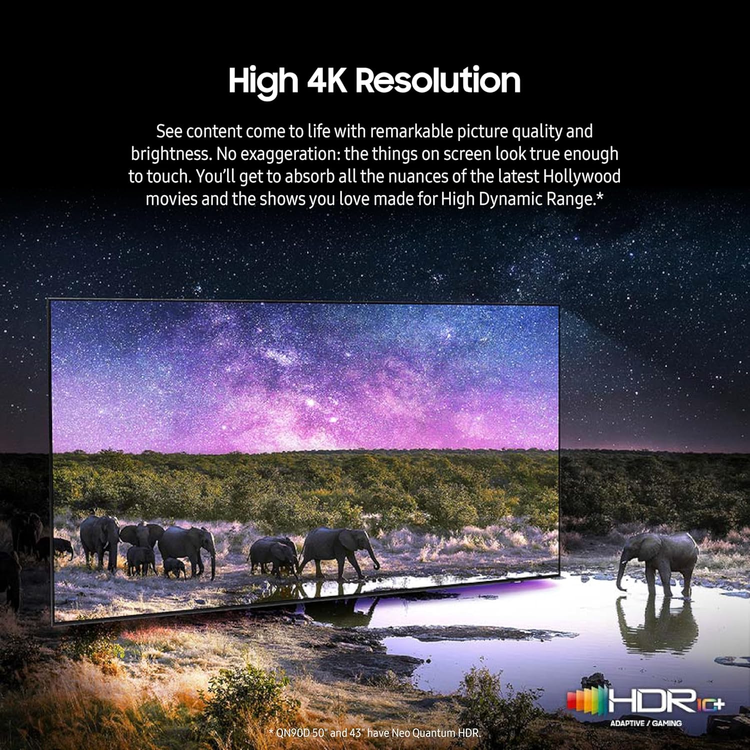 SAMSUNG 50-Inch Class QLED 4K QN90D Series Neo Quantum HDR Smart TV w/Dolby Atmos, Object Tracking Sound Lite, Motion Xcelerator, Real Depth Enhancer Pro, Alexa Built-in (QN50QN90D, 2024 Model)