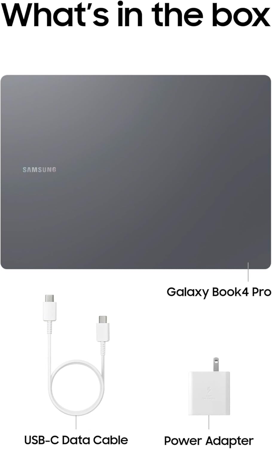 SAMSUNG 14 Galaxy Book4 Pro Business Laptop, Wi-Fi PC Computer, Windows 11 PRO, Intel Core 7 Ultra 155H / 16GB / 1TB, 3K AMOLED Touchscreen, 2024 Model, NP944XGK-KG1US, Moonstone Gray · v8