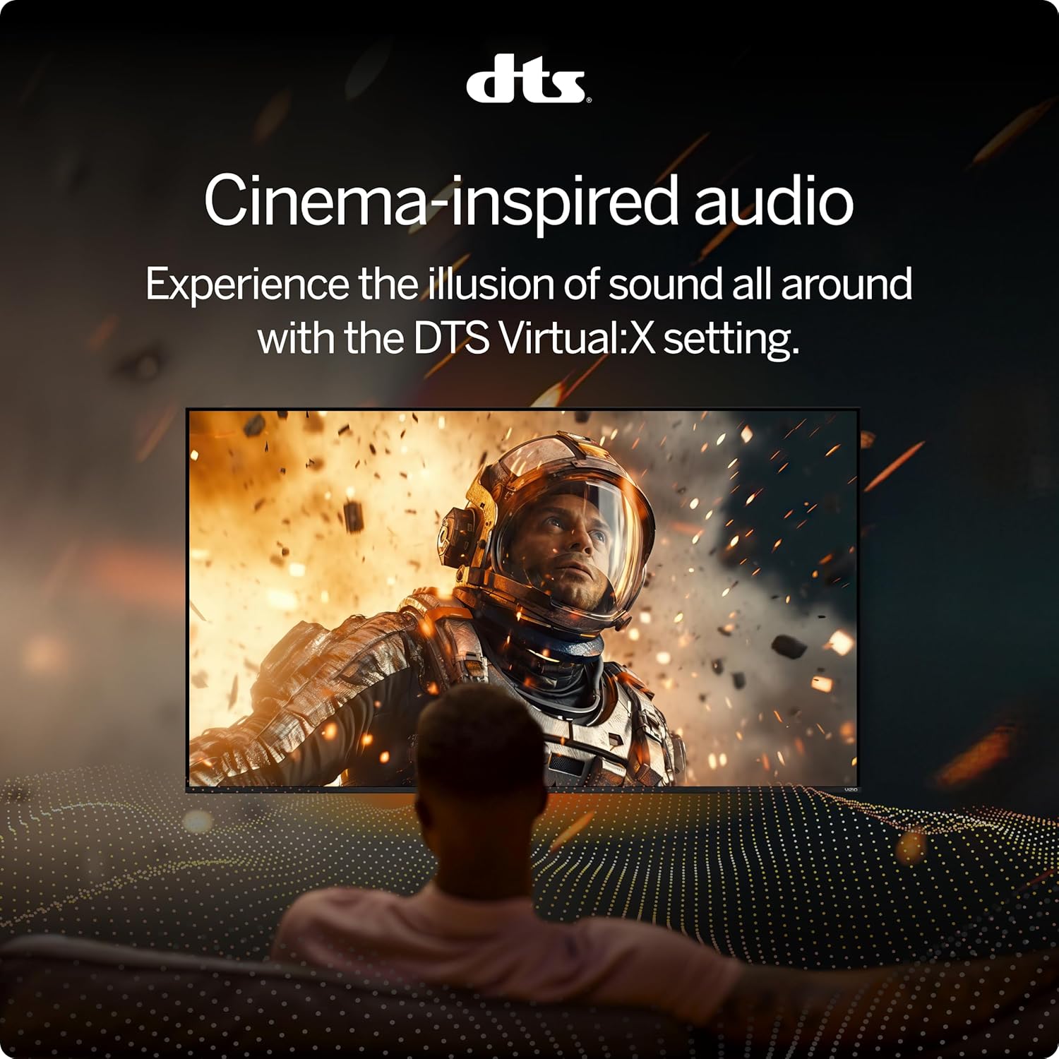 VIZIO 43-inch 4K UHD LED Smart TV w/Dolby Vision HDR, WiFi 6, Bluetooth Headphone Capable, Apple AirPlay, Google Cast Built-in (V4K43M-08, New) · v3