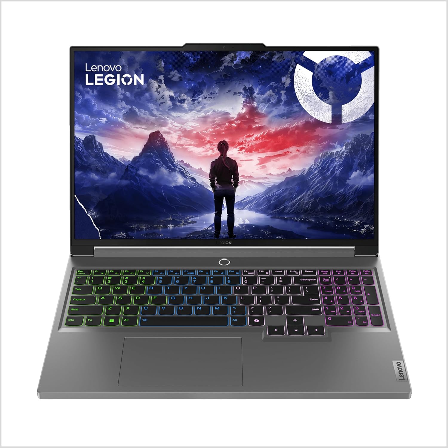 Máy tính xách tay chơi game Lenovo Legion 5i, NVIDIA GeForce RTX 4070 8G, Màn hình 16” WQXGA, Intel Core i7-14650HX, RAM 32GB, SSD 512GB, 2560x1600 px, Windows 11, Luna Grey