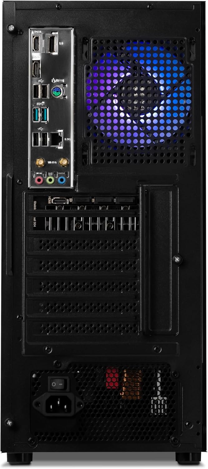 YEYIAN Gaming PC Yumi Desktop • Intel Core i5 12400F, GeForce RTX 4060 Ti 8GB Desktop Computer, 1TB NVME SSD, 16GB DDR5 RAM 5600, 650W Gold PSU, B760 Motherboard, Win 11 Home 64-bit Prebuilt Tower PC · v6