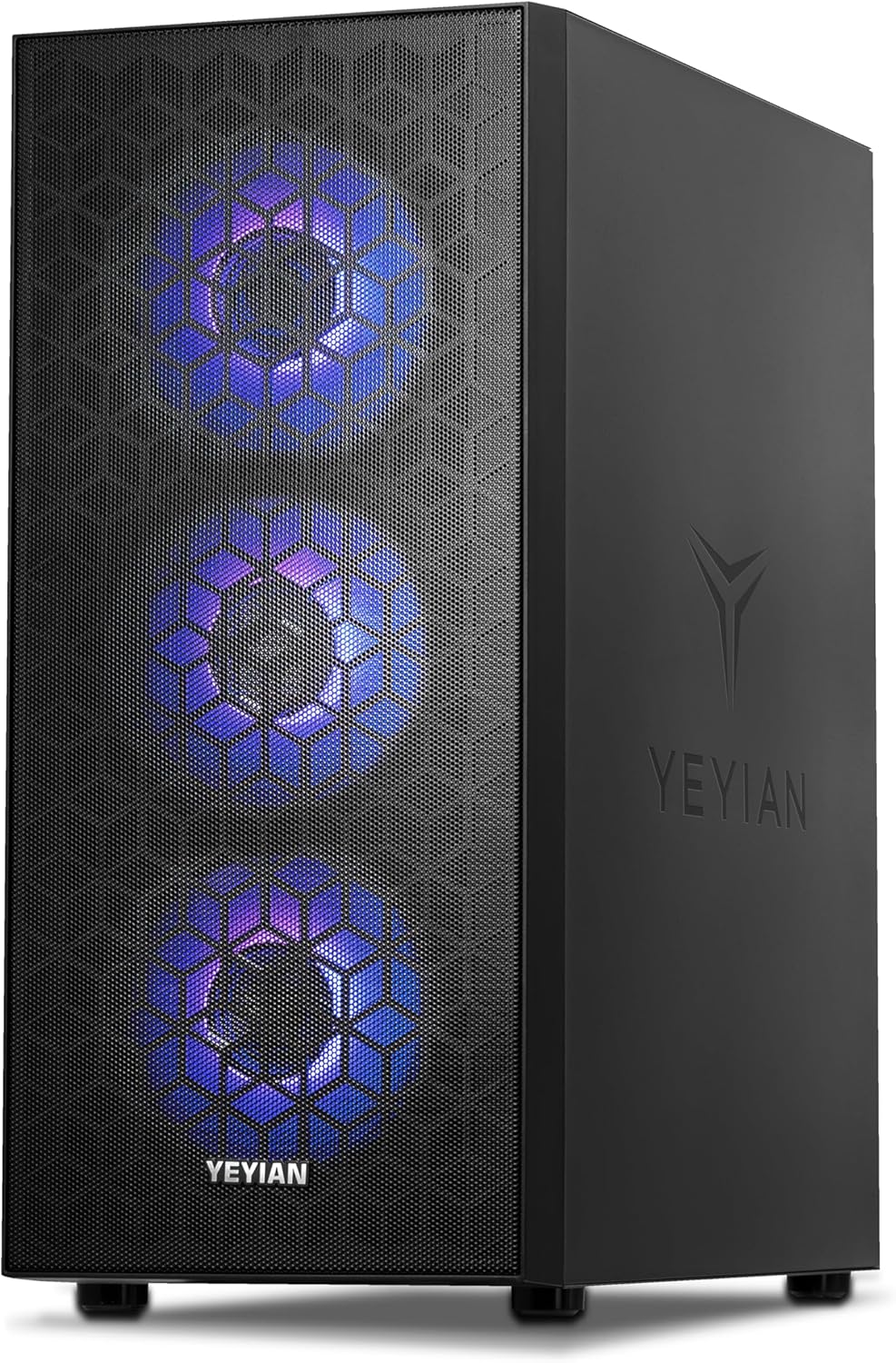 YEYIAN Gaming PC Yumi Desktop • Intel Core i5 12400F, GeForce RTX 4060 Ti 8GB Desktop Computer, 1TB NVME SSD, 16GB DDR5 RAM 5600, 650W Gold PSU, B760 Motherboard, Win 11 Home 64-bit Prebuilt Tower PC · v6