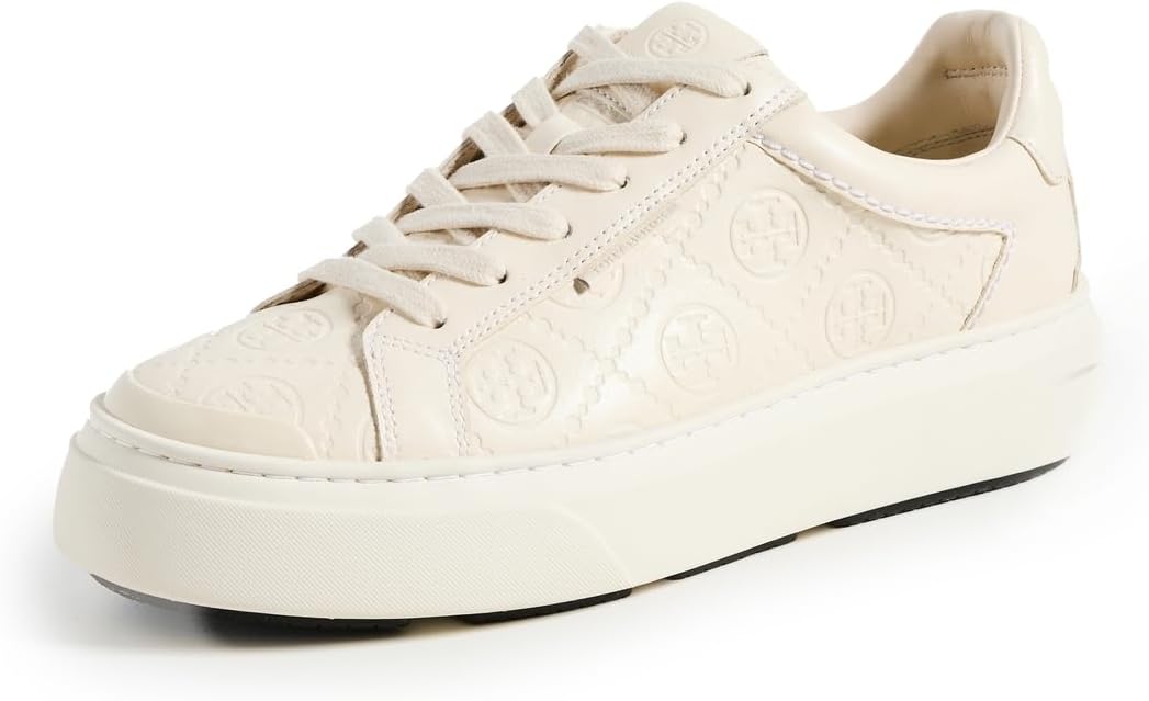 Tory Burch Womens T Monogram Ladybug Sneakers · v2