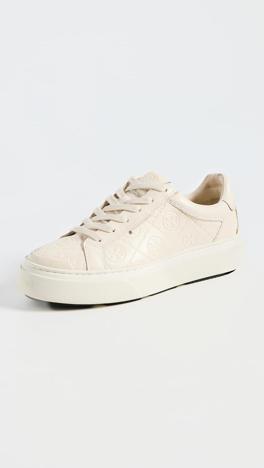 Tory Burch Womens T Monogram Ladybug Sneakers · v2