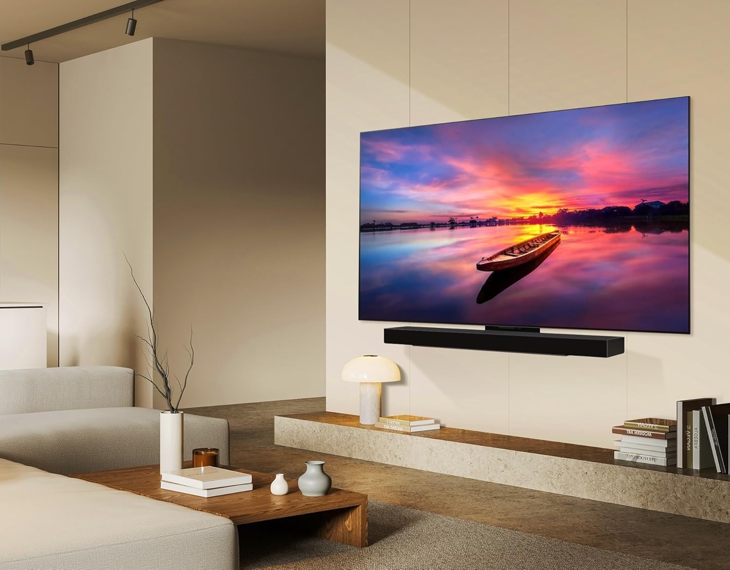 LG 55 นิ้ว Class OLED evo C4 Series Smart TV โปรเซสเซอร์ 4K จอแบนพร้อม Magic Remote ขับเคลื่อนด้วย AI พร้อม Alexa ในตัว (OLED55C4PUA, 2024)
