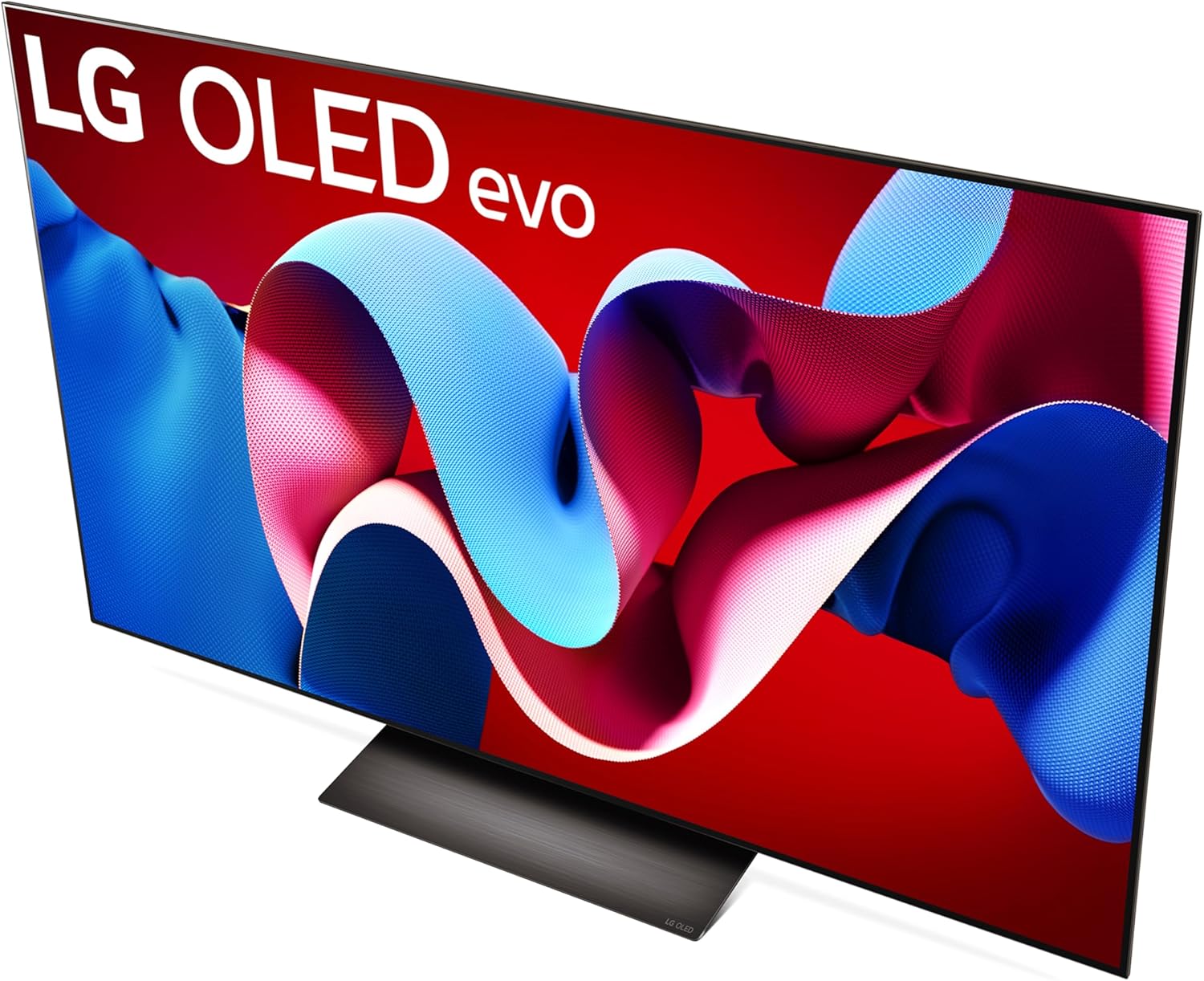 LG 55 นิ้ว Class OLED evo C4 Series Smart TV โปรเซสเซอร์ 4K จอแบนพร้อม Magic Remote ขับเคลื่อนด้วย AI พร้อม Alexa ในตัว (OLED55C4PUA, 2024)