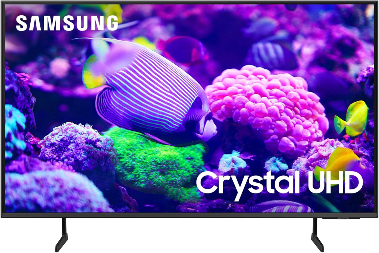 Téléviseur intelligent HDR Samsung Class Crystal UHD 4K DU7200 de 65 pouces avec suivi des objets, Sound Lite, PurColor, Motion Xcelerator, Mega Contrast, Q-Symphony (UN65DU7200, modèle 2024)
