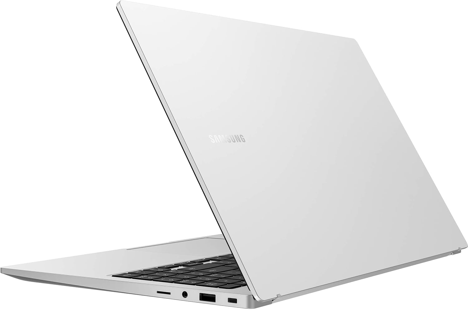 SAMSUNG Galaxy Book3 Laptop Bisnis Tipis dan Ringan 15.6 FHD Anti-Glare Prosesor Intel 10-Core i7-1355U RAM 16GB SSD 1TB Sidik Jari dengan Lampu Latar USB-C Pengisian Cepat Baterai Tahan Lama Win11 Silver