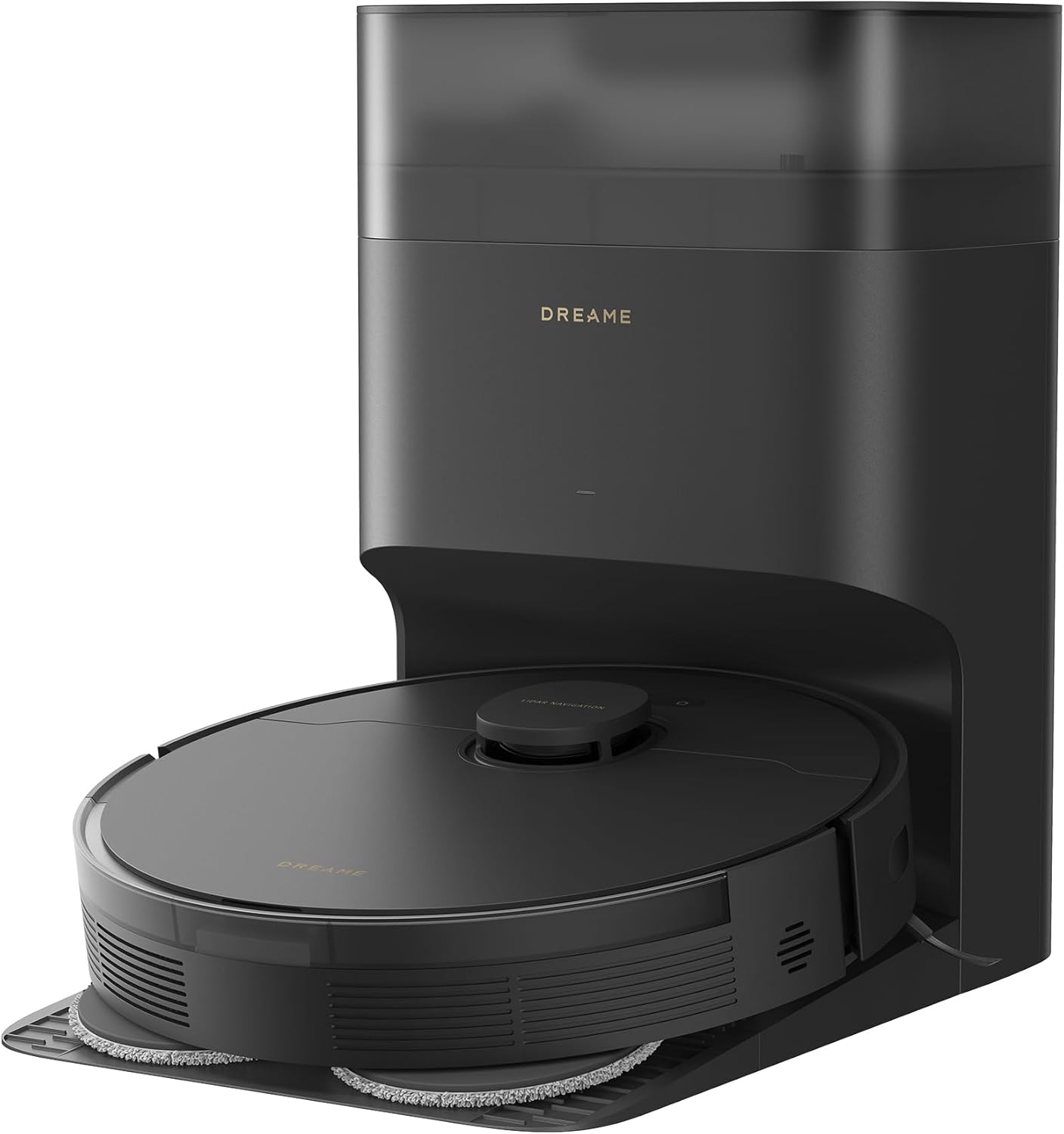 dreame L10s Plus Self-Empty Robot Vacuum and Mop Combo, Hands-Free up to 90-Days of Dust, 7000Pa Suction, DuoScrub Mopping, 7mm Auto Lifting Mop, Auto-Empty Ideal for Pet Hair, Hard Floor and Carpet · v2