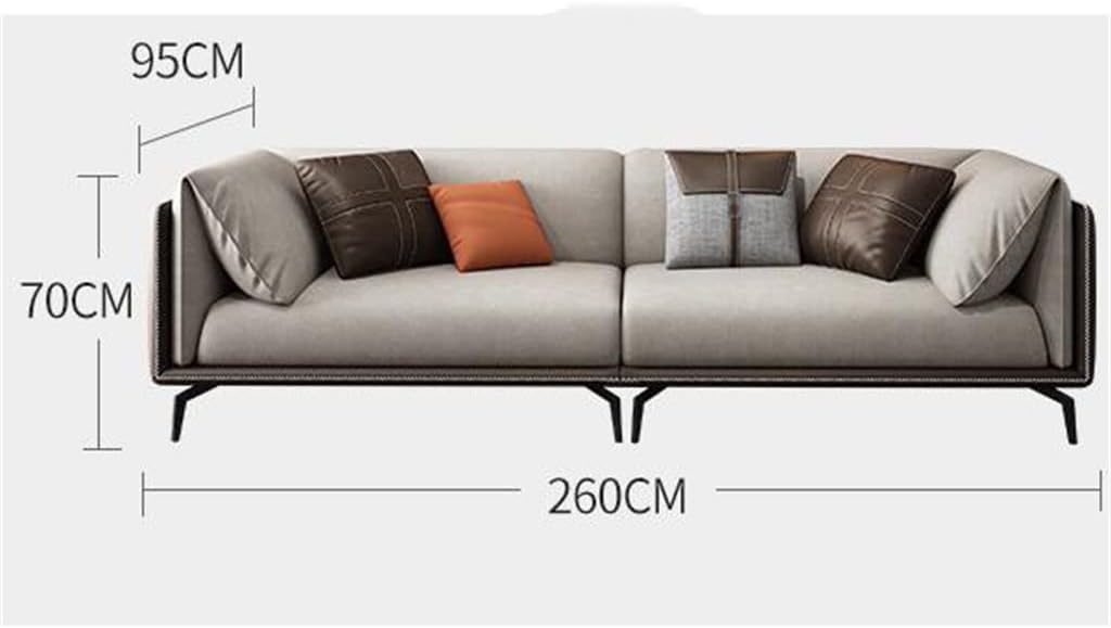 Living Room Sofa Small Flat Sofa Set Small Flat Sofa Set Combination Home Furniture, As show, FANCUF-gte3 · v2