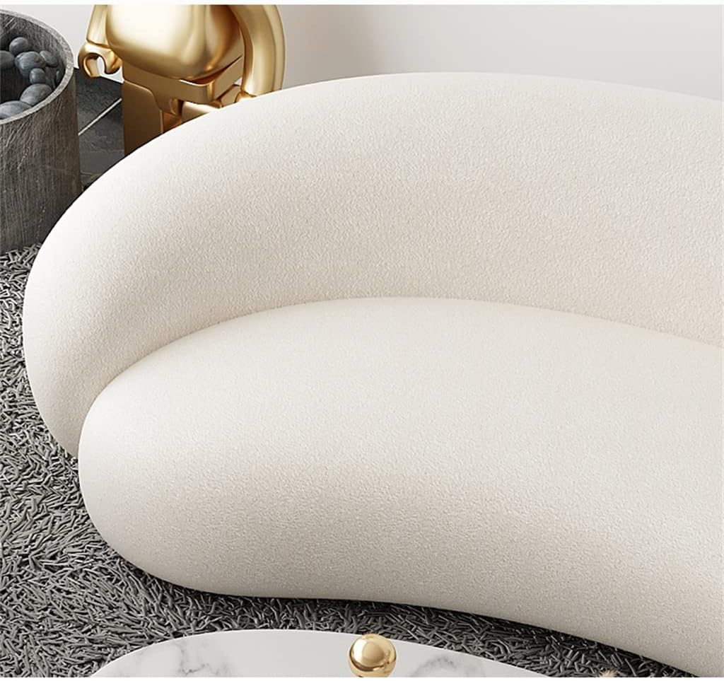 Divano letto Relax, elasticizzato, morbido e curvo, sedia relax modulare, misura universale, Fancuf-GTE3