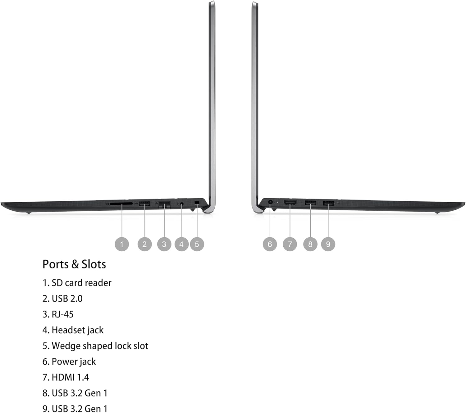 Ordenador portátil empresarial Dell Vostro 3000 serie 3520 15.6 FHD, Intel i7-1255U de 10 núcleos de 12ª generación, 32 GB de RAM DDR4, SSD PCIe de 1 TB, WiFi 802.11ac, Bluetooth, Webcan, negro carbón, Windows 11 Pro
