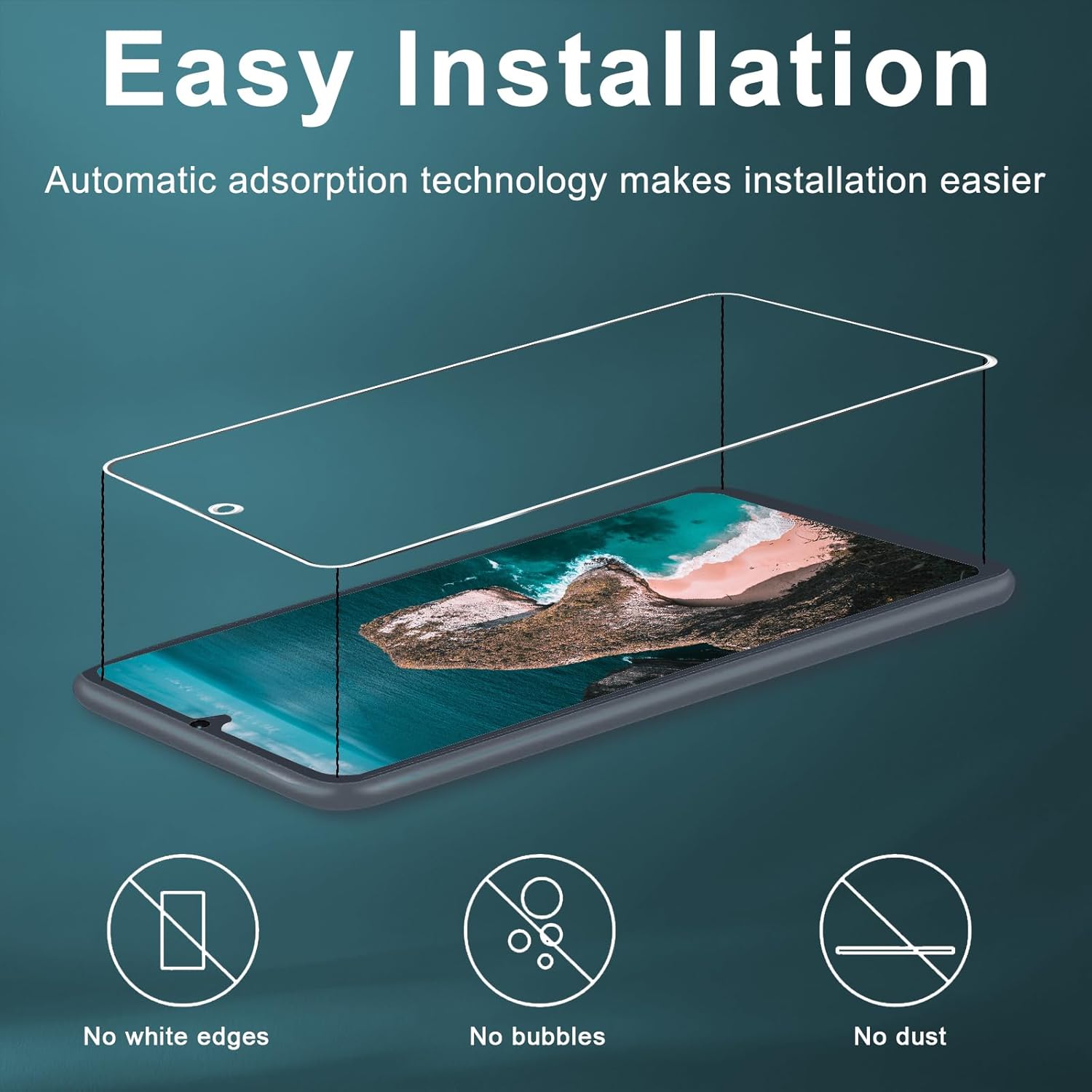 [3 3 Pack] Galaxy S23 FE Screen Protector   Camera Lens Protector, HD Tempered Glass Film, 9H Hardness, Anti Scratch, Easy Installation, Bubble Free, Screen Protector for Samsung Galaxy S23 FE 5G
