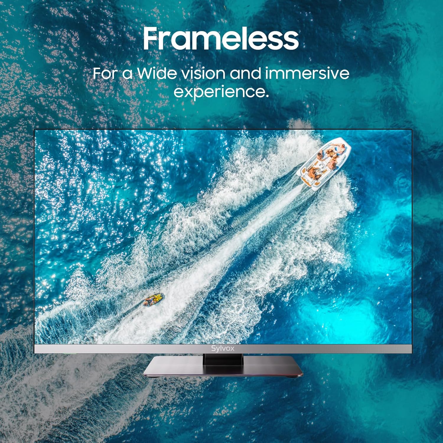 SYLVOX 12 Volt TV, 22 Smart TV with DVD Player Built in, 1080P Android TV with Google Play, ATSC NTSC WiFi Bluetooth HDMI USB, AC/DC Powered, 12V TV for RV Camper Boat Coastal Home (Marine Series) · v6