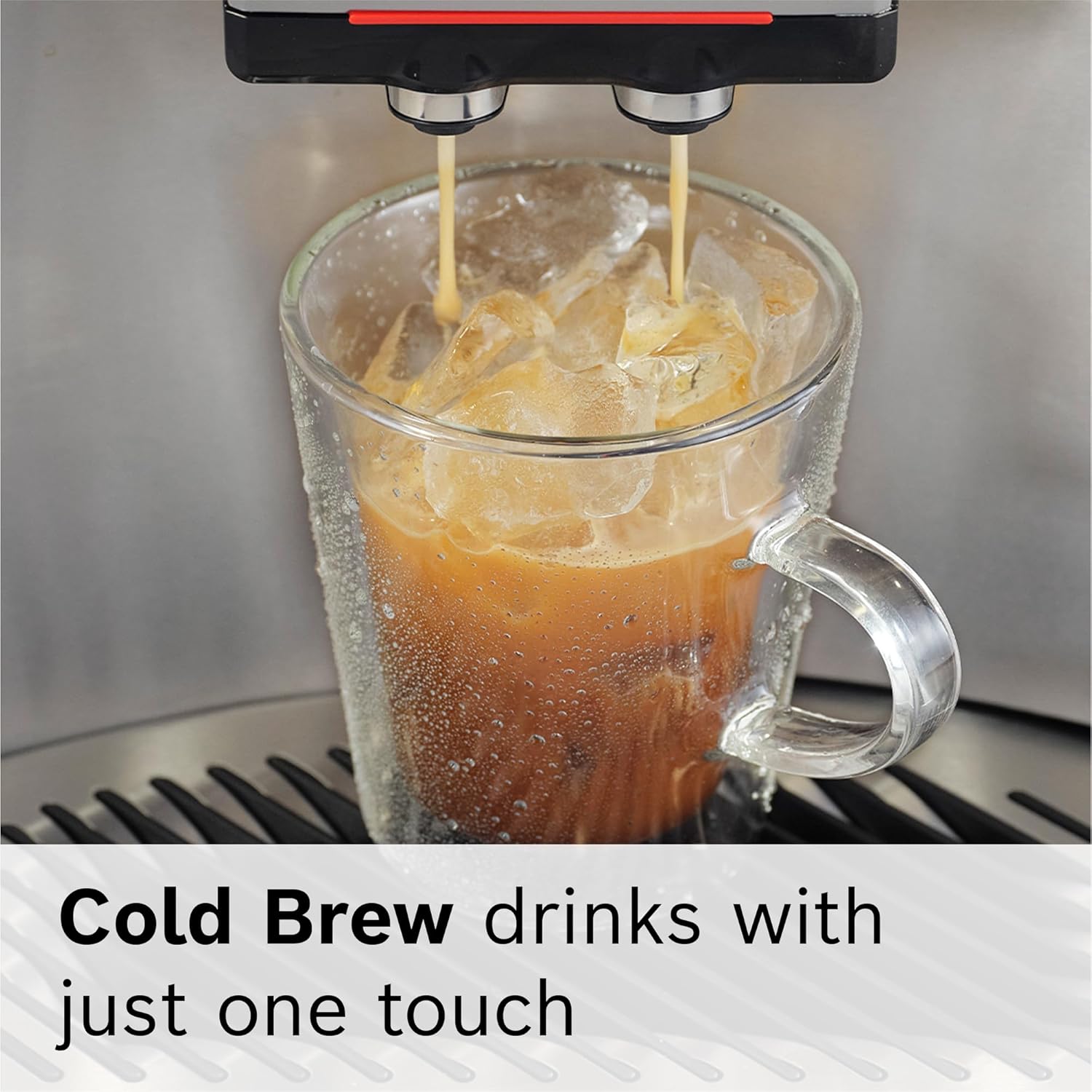 Bosch TQU60307 800 Series VeroCafe Fully Automatic Espresso Machine with Home Connect, 36 Coffee Varieties with Coffee World, Double Cup, Integrated Milk Container, in Silver · v2