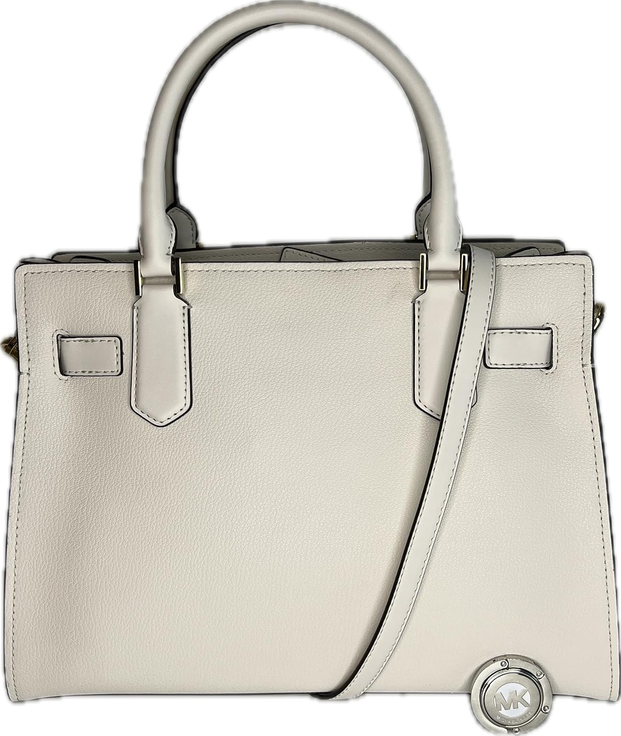 MICHAEL Michael Kors Hamilton MD Satchel bundled with Trifold Wallet and Purse Hook · v3