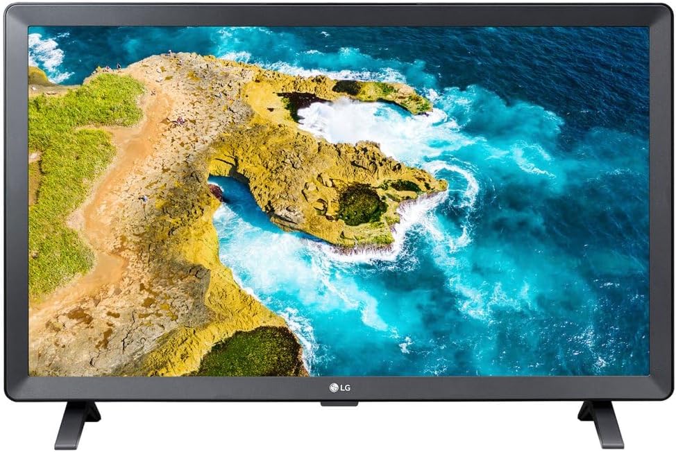 LG 24LQ520S-PU 24 inch Class LED HD Smart TV with webOS Bundle with 1 YR CPS Enhanced Protection Pack · v3