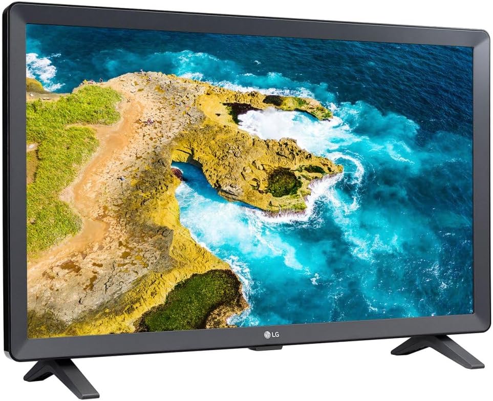 LG 24LQ520S-PU 24 inch Class LED HD Smart TV with webOS Bundle with 1 YR CPS Enhanced Protection Pack · v3
