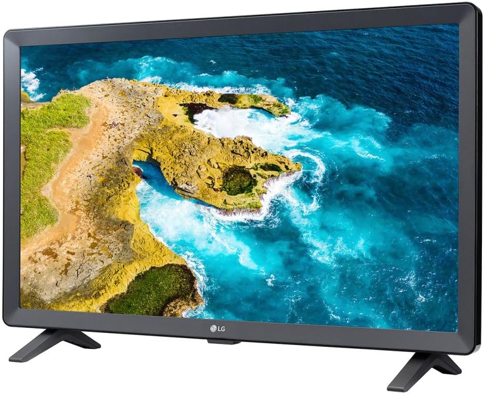 LG 24LQ520S-PU 24 inch Class LED HD Smart TV with webOS Bundle with 1 YR CPS Enhanced Protection Pack · v3