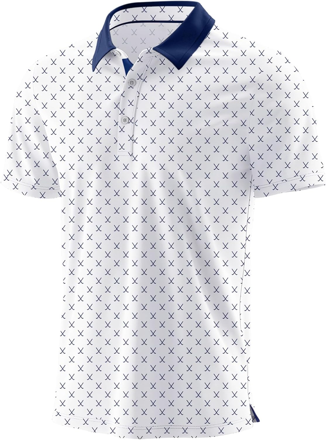 Askdeer Mens Golf Polo Shirts Short Sleeve Performance Dry Fit Polo Shirt Moisture Wicking Casual Golf Shirts · v3