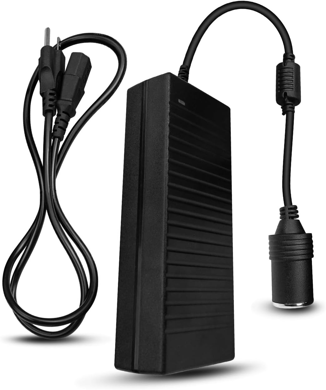 180W AC to DC Converter 110V-240V to 12V/15A Converter for Car Inflator Pump Refrigerator Vacuum Cleaner Fan, Cigarette Lighter Socket AC to DC Power Supply Adapter · v5