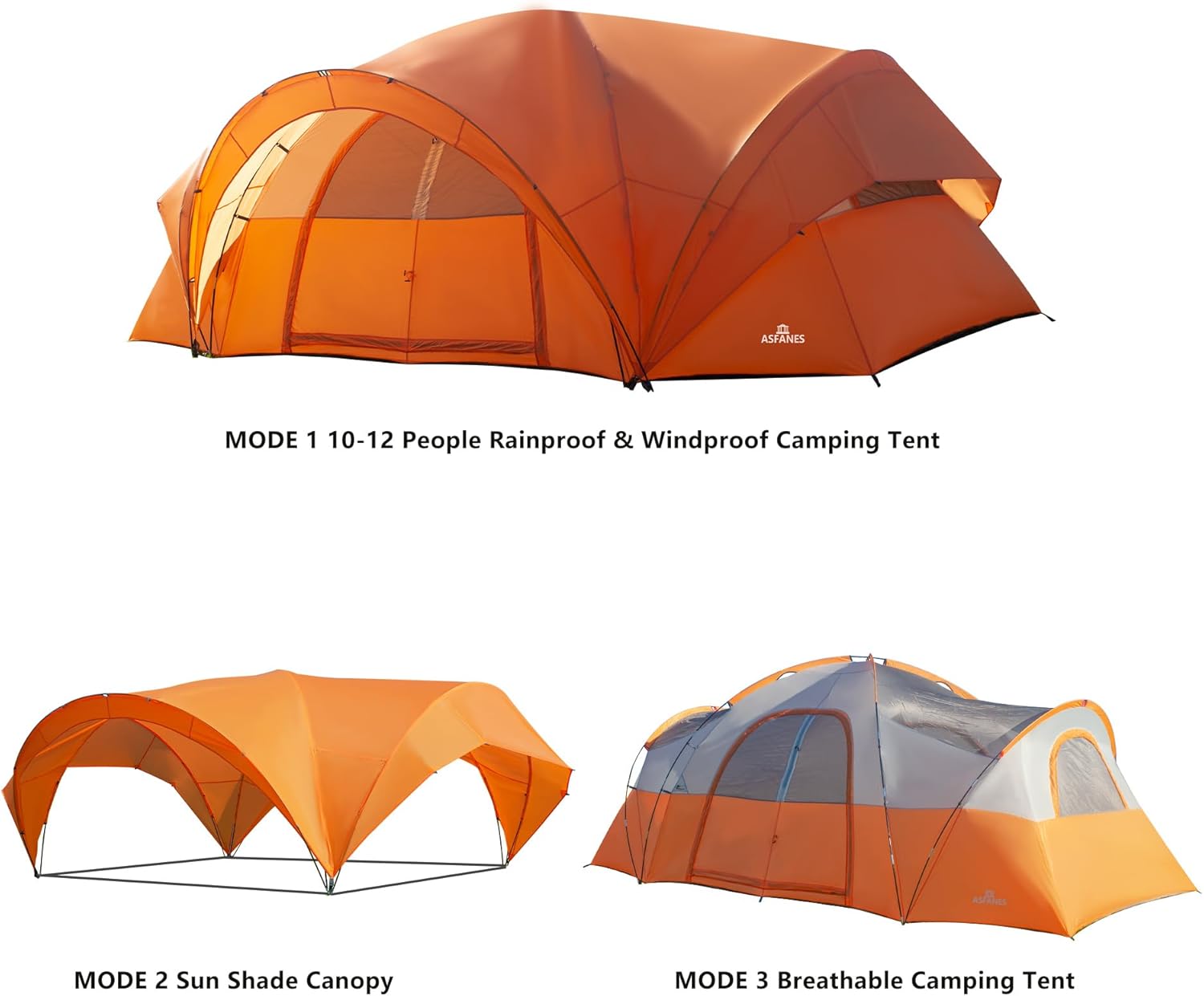Zelte für 2-12 Personen zum Campen, wasserdichte, doppelschichtige Rucksackzelte, perfekte Picknicks, Angeln und Camping im Hinterhof