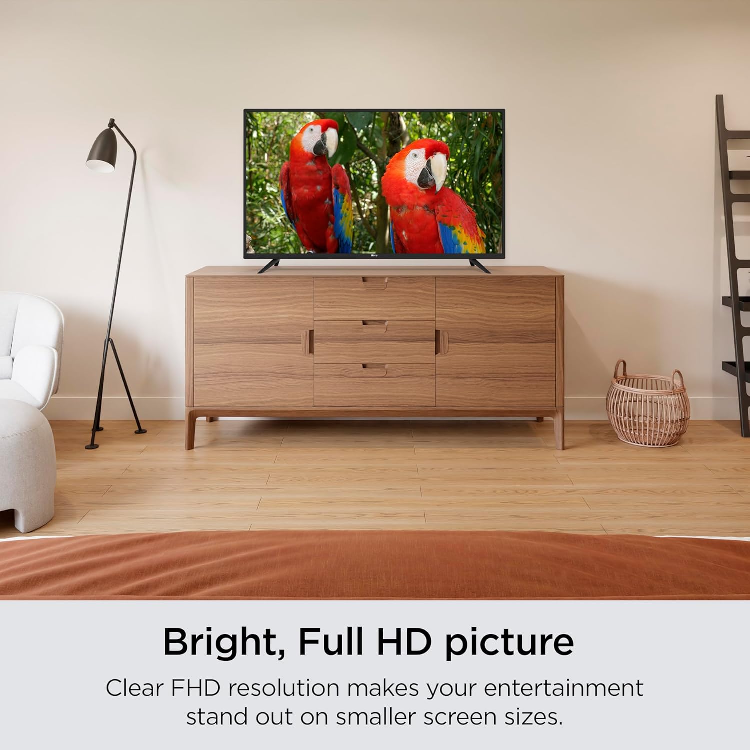 Roku Smart TV – 32-Inch Select Series 1080p Full HD RokuTV Voice Remote, Bright Picture, Customizable Home Screen – Live Local News, Sports, Gaming · v6