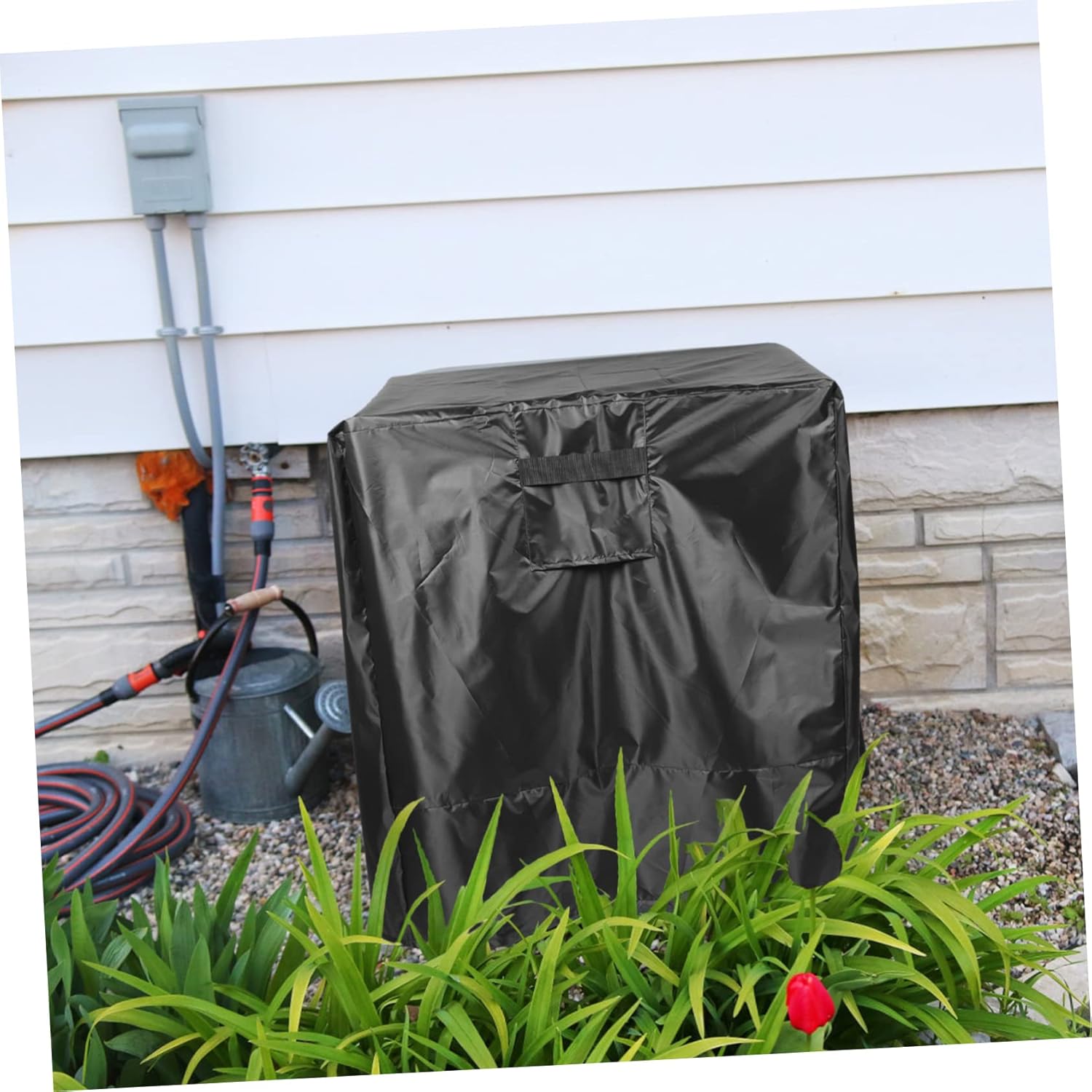 BESTOYARD 3pcs Outdoor Air Conditioner Cover Ac Outside Units Covers Air Conditioner Dust Cover Air Conditioner Accessories Outdoor Ac The Outdoor Unit Sofa Cover Oxford Cloth · v4
