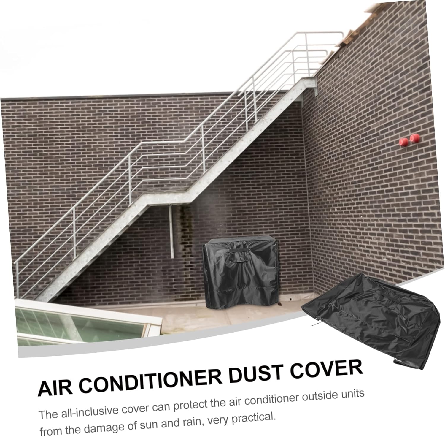 BESTOYARD 3pcs Outdoor Air Conditioner Cover Ac Outside Units Covers Air Conditioner Dust Cover Air Conditioner Accessories Outdoor Ac The Outdoor Unit Sofa Cover Oxford Cloth · v4