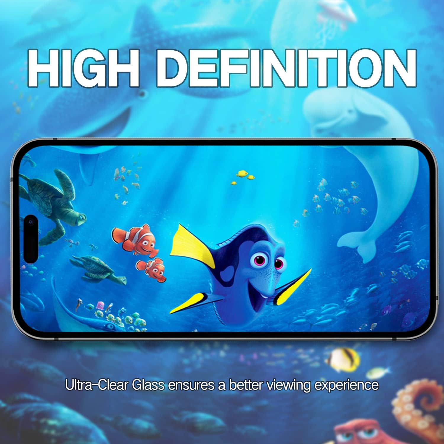 Ochraniacz ekranu 2 PACK dla iPhone 13 Pro Max Anti Blue Light iPhone Ochraniacz ekranu ze szkła hartowanego