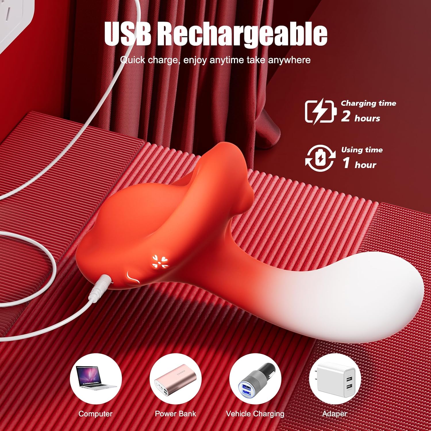 Vibrator Sex Toys for Women, Clitoral G Spot Stimulation Vibrators with 10 Clit  10 Dildo Vibrating Modes Adult Sex Toys, Bullet Mini Vibrator Female Couples Rose Sex Toy Nipple Toys Sex Machine · v2