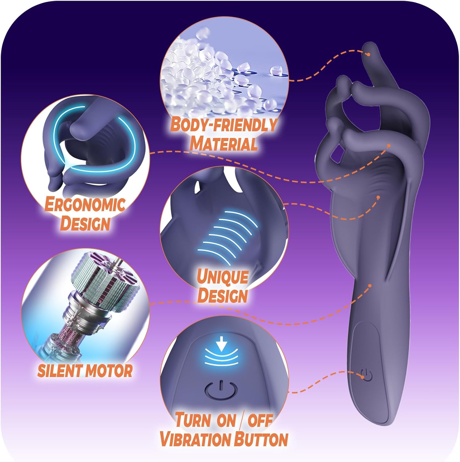 Male Sex Toys for Men, Male Masturbator Penis Vibrator with 10 Vibrating Patterns Male Sex Toy Adult Toy, Penis Trainer Glans Stimulator Male Vibrator, Male Stroker Adult Toys for Men · v8
