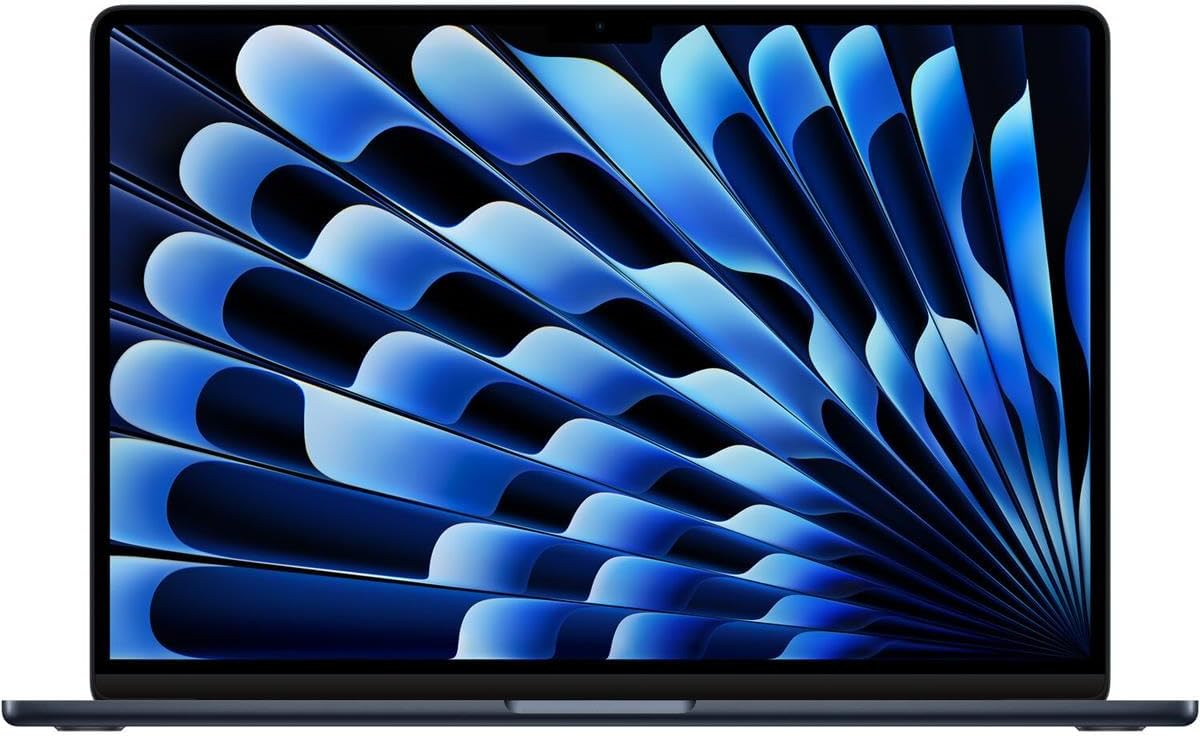 Apple 2024 MacBook Air 15-inch Laptop with M3 chip, 16GB Unified Memory, 1TB SSD Storage, Midnight - Z1BV0006P · v3
