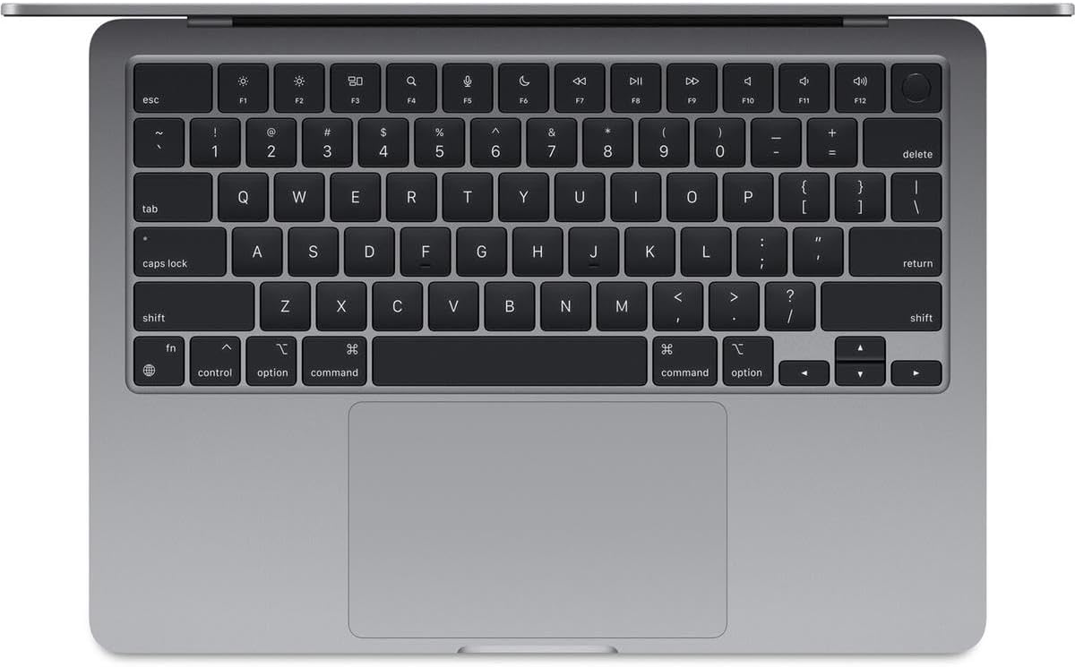 Apple 2024 MacBook Air 13-Zoll-Laptop mit M3-Chip, 16 GB Unified Memory, 256 GB SSD-Speicher, Space Grey — Z1B60016J