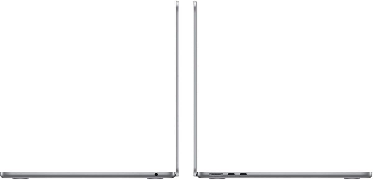 Apple 2024 MacBook Air 13-Zoll-Laptop mit M3-Chip, 16 GB Unified Memory, 256 GB SSD-Speicher, Space Grey — Z1B60016J