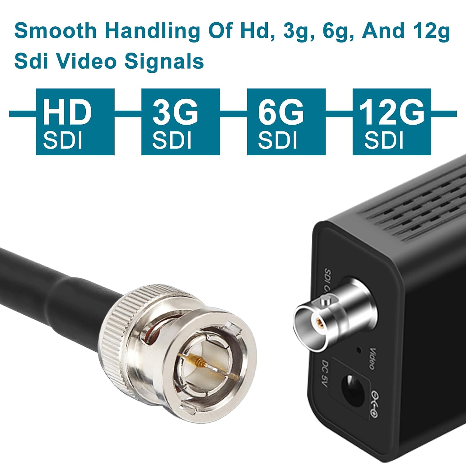 XRDS -RF 12G SDI Cable 250FT, SDI Video Cable 3G/6G/12G 75ohm BNC Male Cable Supports HD-SDI/3G/6G-SDI/4K for Video Security Camera SDI Converter · v11